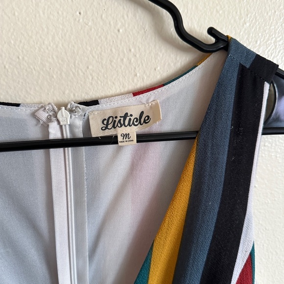 Striped jumpsuit - Picture 3 of 6